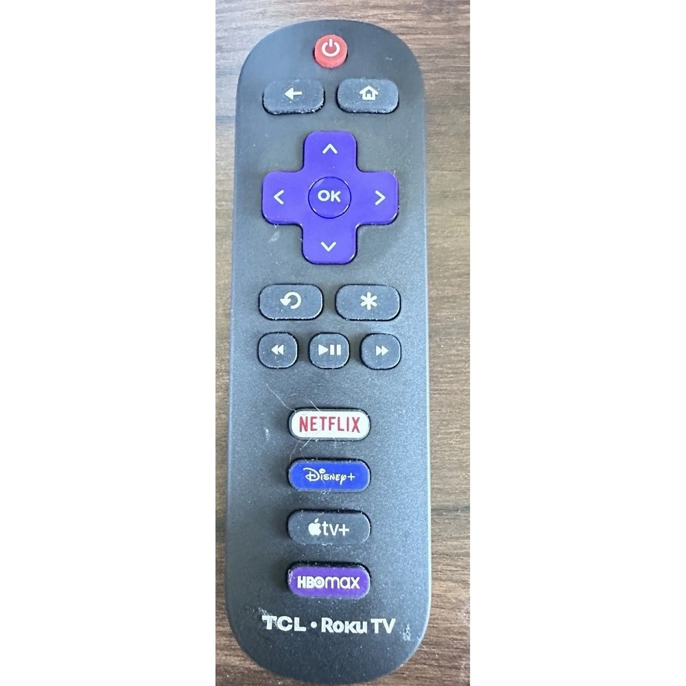 Remote Control TCL Roku TV with Netflix/Disney+/Apple TV+/HBO Max Buttons